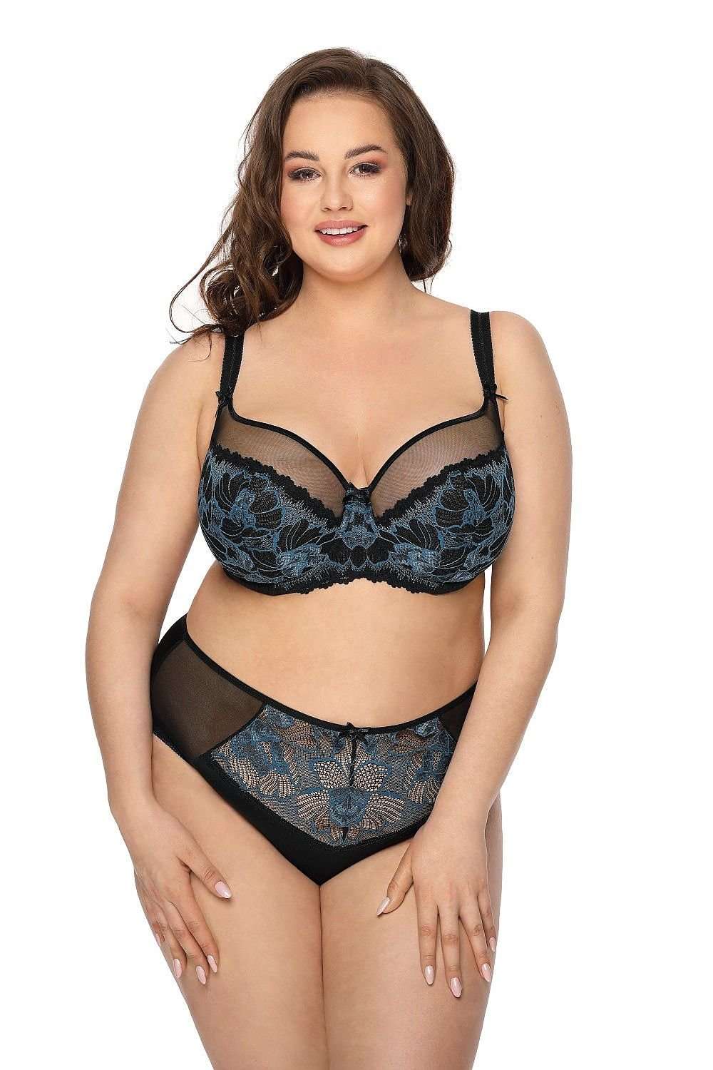 Soutien-gorge Mat bleu 204199 - vue produit 2 Secretelles