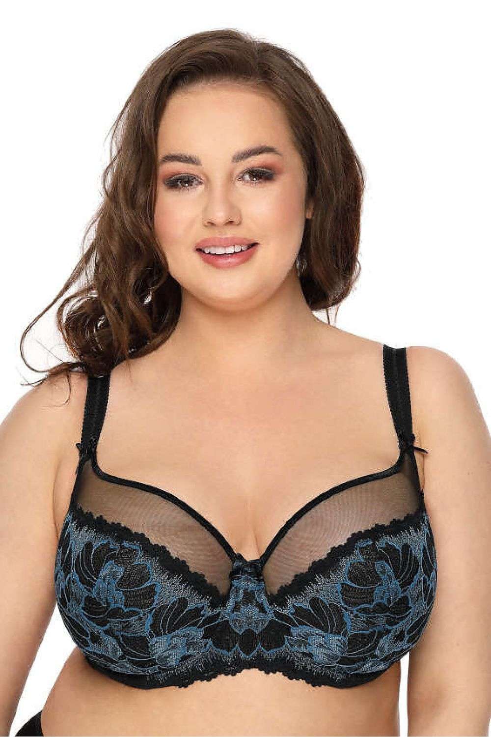 Soutien-gorge Mat bleu 204199 - vue produit 1 Secretelles