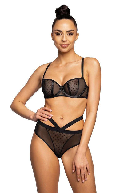 Soutien-gorge Mat noir 204167 - vue produit 2 Secretelles