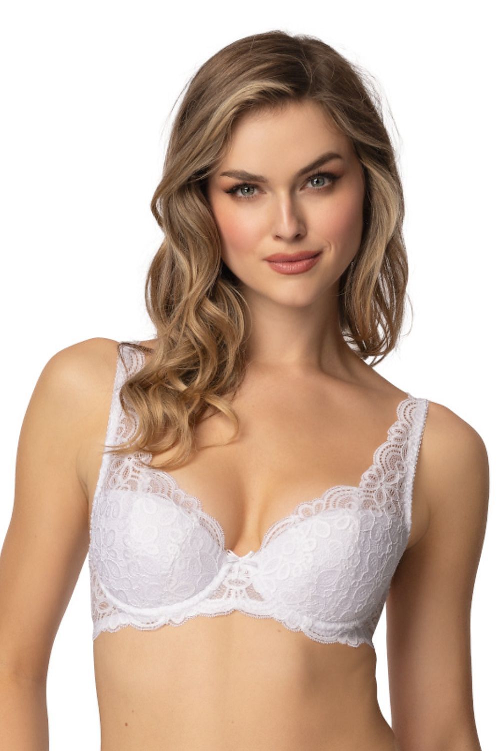 Soutien-gorge Mat blanc 219293 - vue produit 3 Secretelles