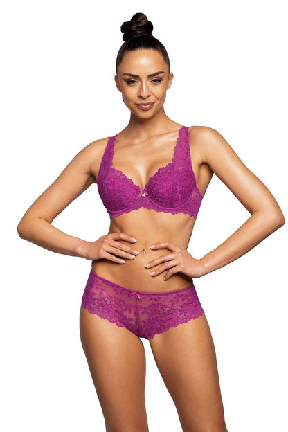 Soutien-gorge Mat violet 204103 - vue produit 2 Secretelles