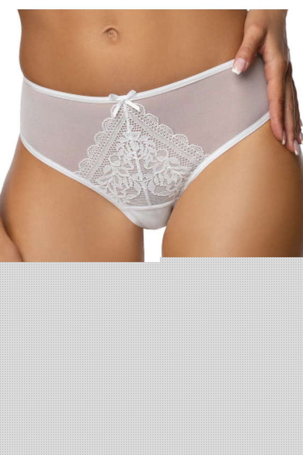 Culotte Mat blanc 204072 - vue produit 1 Secretelles