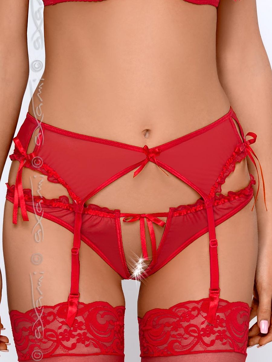 Robe Axami rouge - vue produit 2 Secretelles