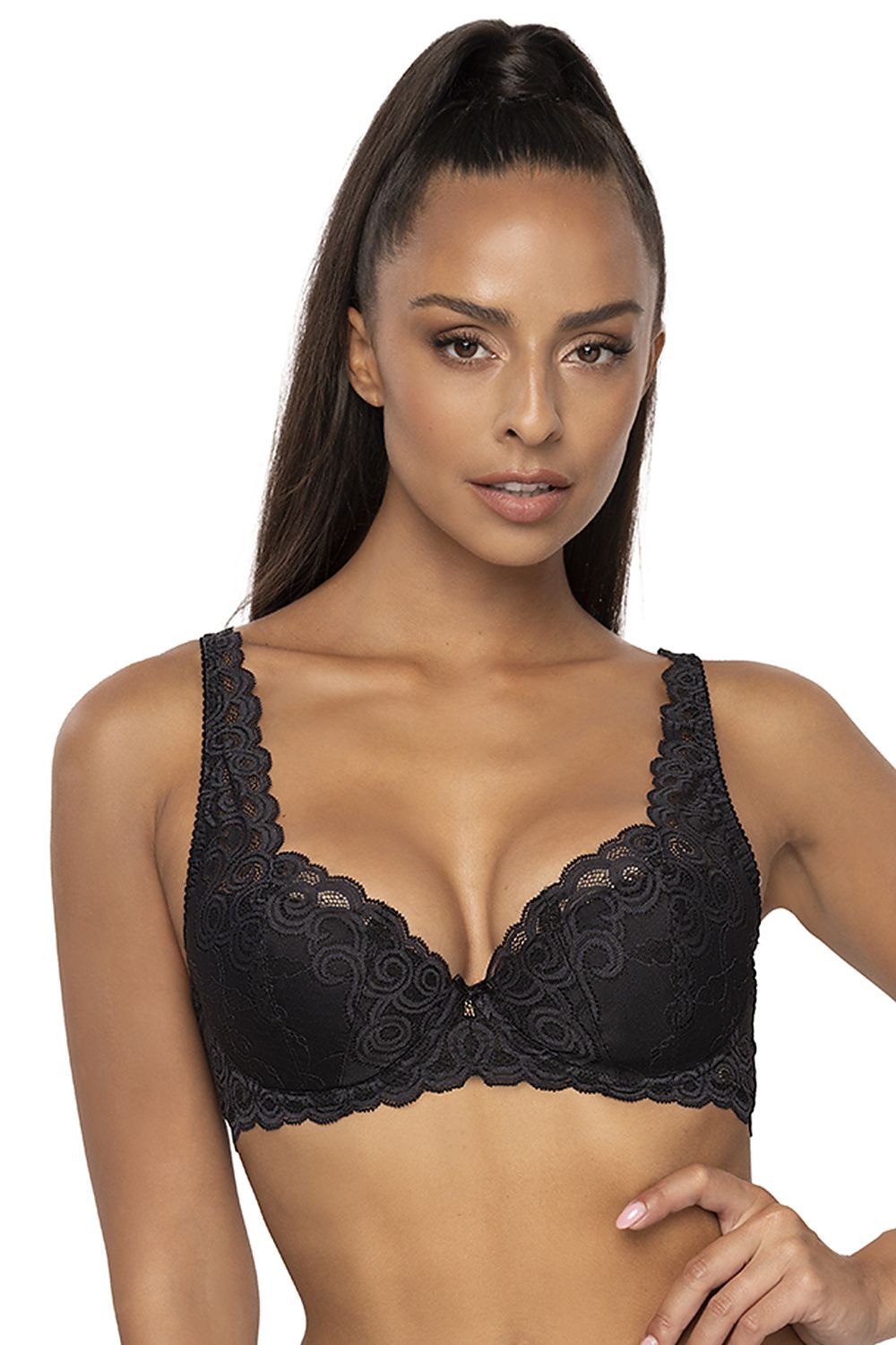 Soutien-gorge Mat noir 193107 - vue produit 1 Secretelles